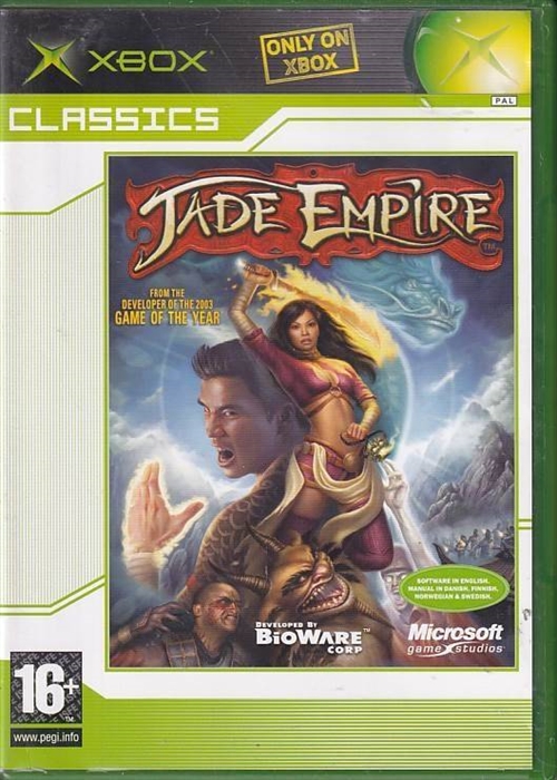 Jade Empire - Cassics - XBOX (B Grade) (Genbrug)